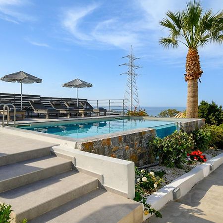 Queen'S Gem Luxury Villa - Heated Jacuzzi & Pool Herszonisszosz Kültér fotó