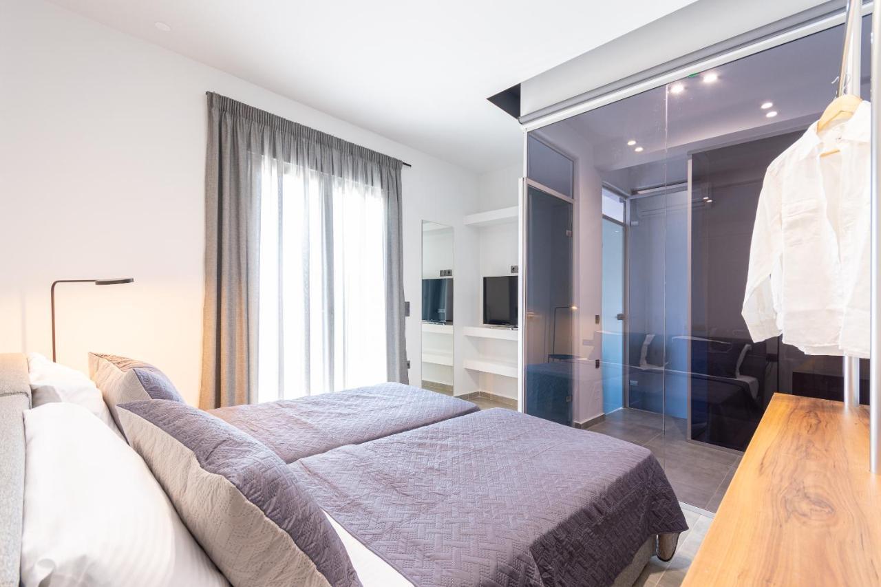 Queen'S Gem Luxury Villa - Heated Jacuzzi & Pool Herszonisszosz Kültér fotó