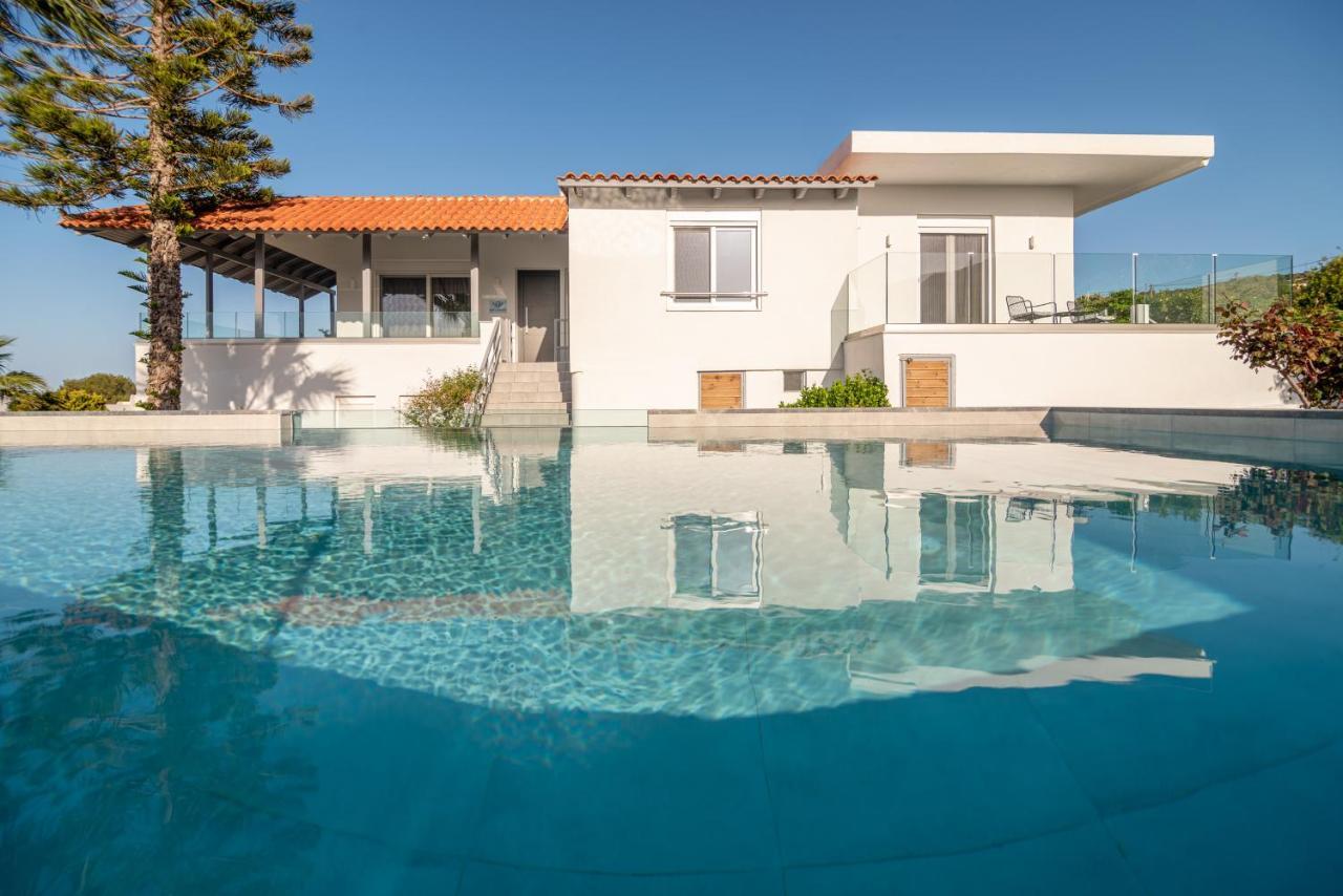 Queen'S Gem Luxury Villa - Heated Jacuzzi & Pool Herszonisszosz Kültér fotó